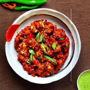 Paneer Chilli Dry