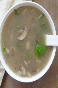 Mushroom Pepper Soup