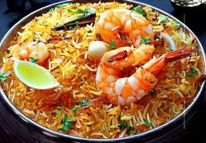 Prawns Dum Biryani