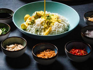 Chicken Burmese Khow Suey