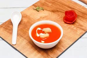 Cream of tomato soup