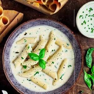 Pasta in White Sauce
