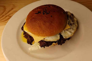 Smashed Chicken Burger