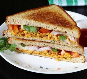 Paneer Masala Sandwich