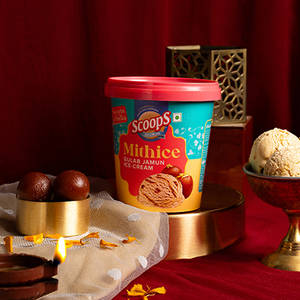 Mithice Gulab Jamun Ice Cream 650 Ml