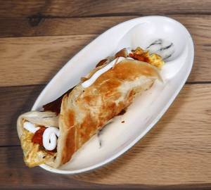 Egg With Chicken Roll