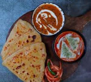 Pbm Paratha(Sabji+2 Paratha+Salad)