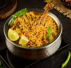 Chicken Biryani With Gravy (kaka's Special)