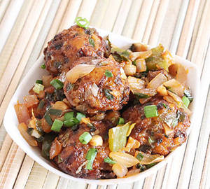 Veg Manchurian Dry