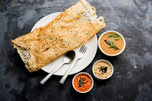 Rawa Masala Dosai (no Onion & Garlic)