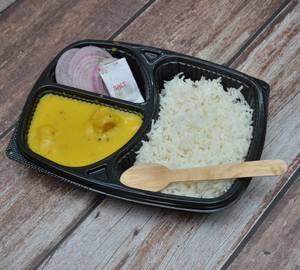 Kadhi+ Chawal