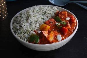 Shahi Paneer and Jeera Rice combo