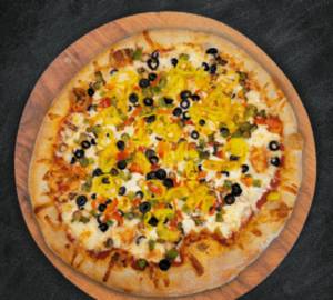7" Schezwan Corn & Capsicum Pizza