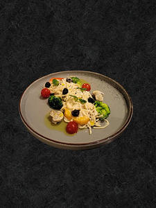 Chicken Alfredo Penne Pasta