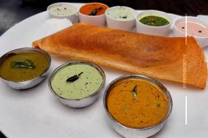 Palak Plain Dosa