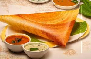 Cheese plain dosa