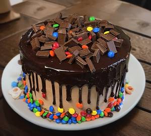 Kitkat Gems Birthday Cake