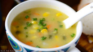 Sweet Corn Veg Soup