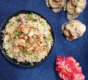 Paneer fride rice (NO ONION GARLIC)