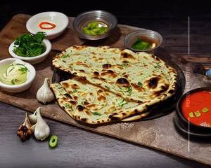 Chilli garlic naan