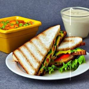Veg Club Sandwich
