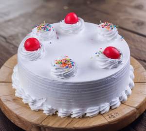 Eggless Vanilla Cake
