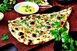 Garlic naan