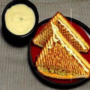 Jain Chilli Cheese Sandwich