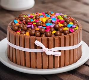 Kitkat Gems Delicious Chocolate Overload Cake