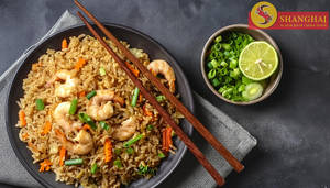 Burnt Garlic Fried Rice (Mixed) [Serves 2]