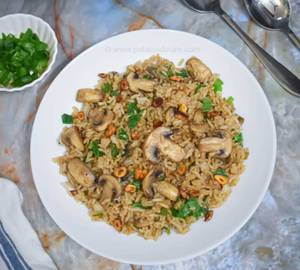 Mushroom Fried Rice