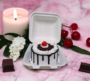 Black Forest Eggless Bento Cake  [250  Gram]