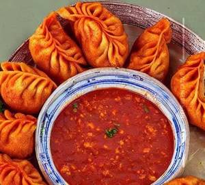 Cheese corn momos [steam]