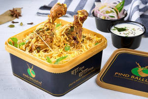 Chicken Biryani (Served with Raita)