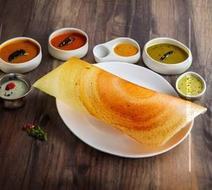 Butter rava plain dosa