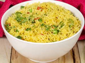 North Indian Style Basanti Polao (No Onion Garlic)