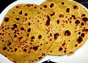 Onion missi roti