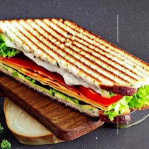 Veg Club Sandwich 