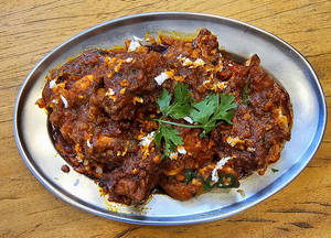 Kolhapuri Chicken Sukka