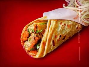 Chicken Seekh Kabab Egg Roll