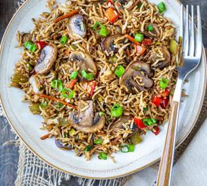 Mushroom Fried Rice