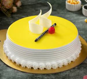 Eggless Pineapple Cake