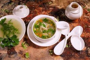 Lemon Coriander Soup