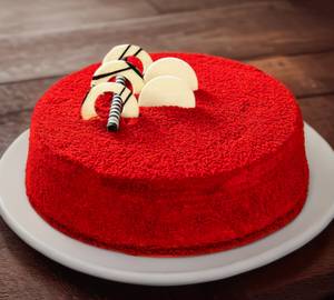 Eggless Red Velvet Cake