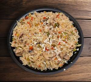 Mushroom Fried Rice (No Onion garlic)