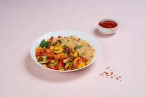 Peri Peri Veg Rice Bowl (650 Ml)
