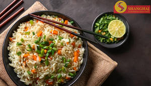 Burnt Garlic Fried Rice (Veg) [Serves 2]