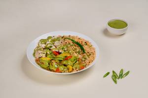 Thai Green Paneer Rice Bowl (650 Ml)