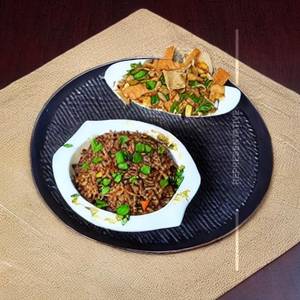 Triple Schezwan Fried Rice
