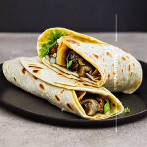 Mushroom Tortilla Wrap